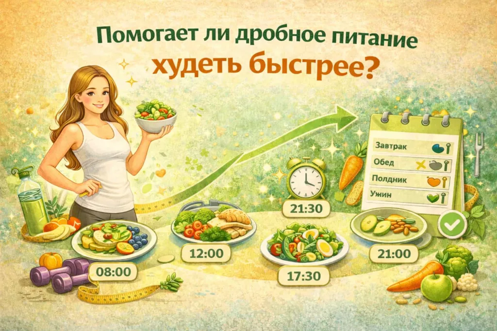 Помогает ли дробное питание худеть быстрее